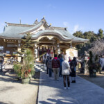 初詣(2022.1.1. 佐井寺伊射奈岐神社)